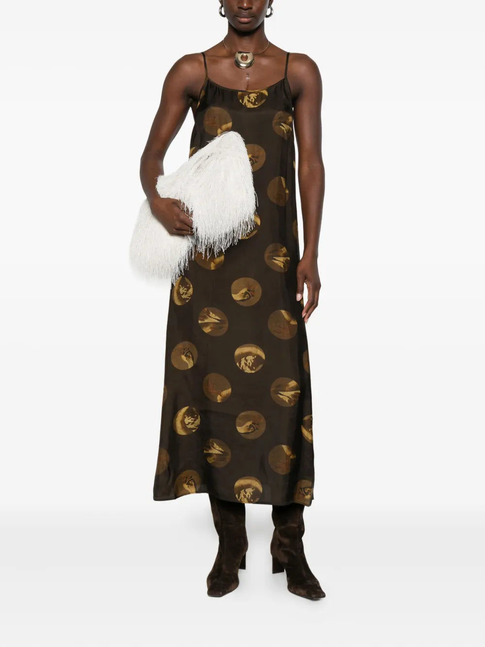 Uma Wang Long dresses - Brown | ff46ef50f6b9833d7d8b9c2fa264e7a048afa092