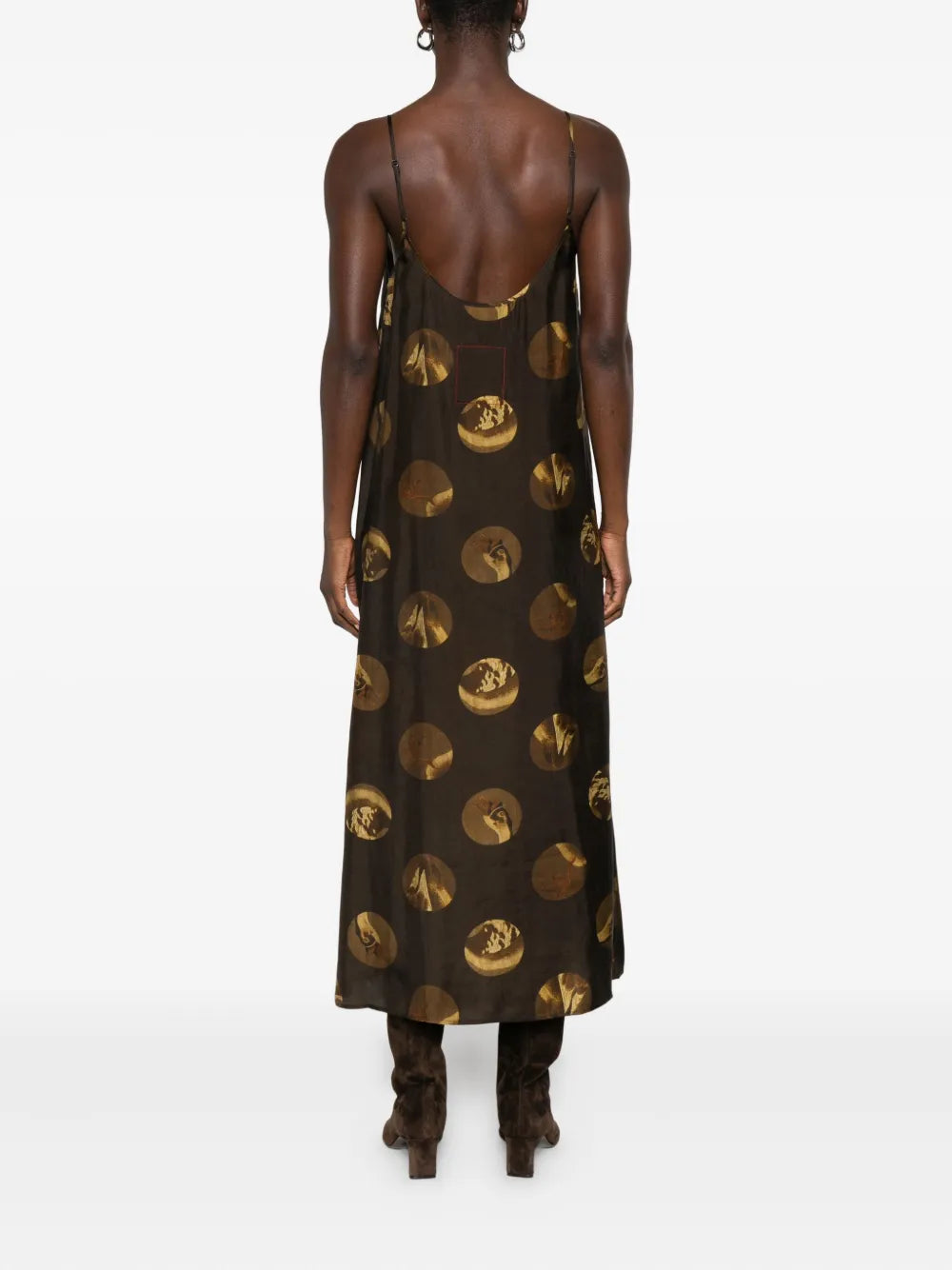 Uma Wang Long dresses - Brown | 27a2965e9f2e76d8a2163f6df7860e29b7528dc9