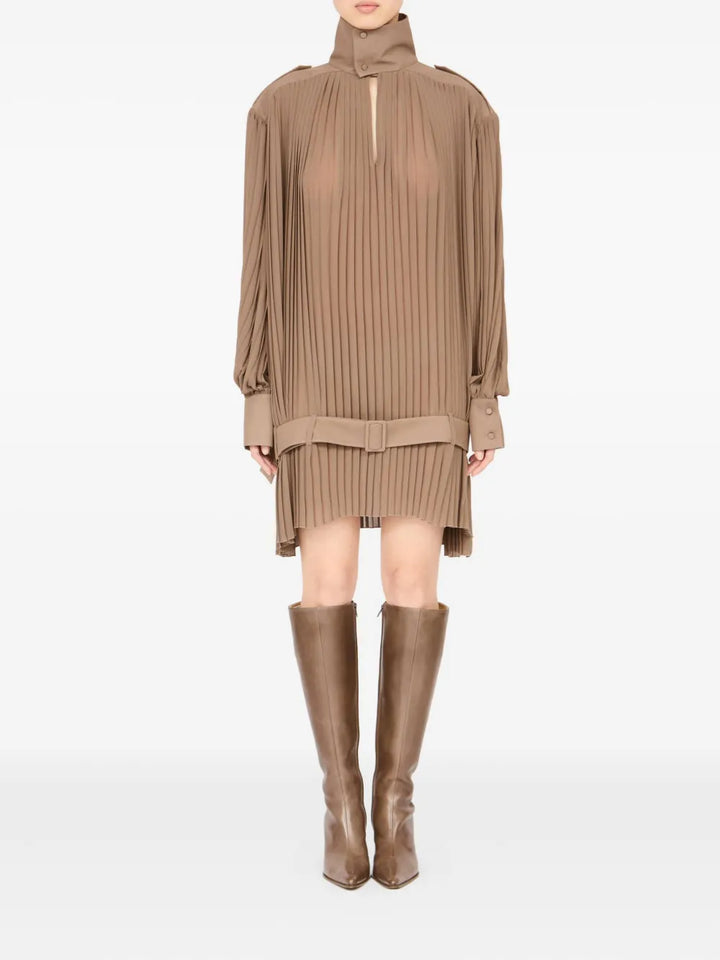 Mm6 Maison Margiela DRESS - Brown | d93bce5472d4a4da4d24edf41ebef22a482ff82c