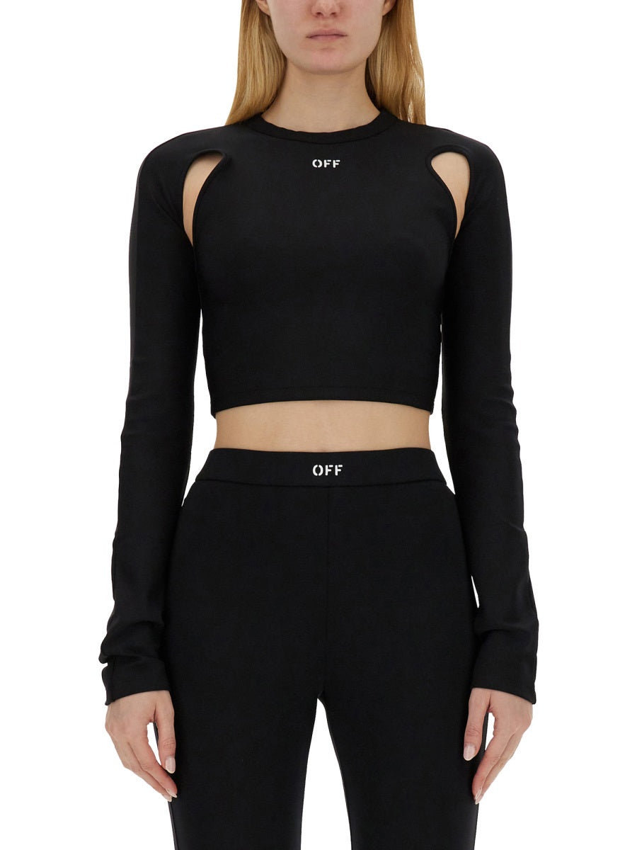 Off-White Tops - Black | Wanan Luxury