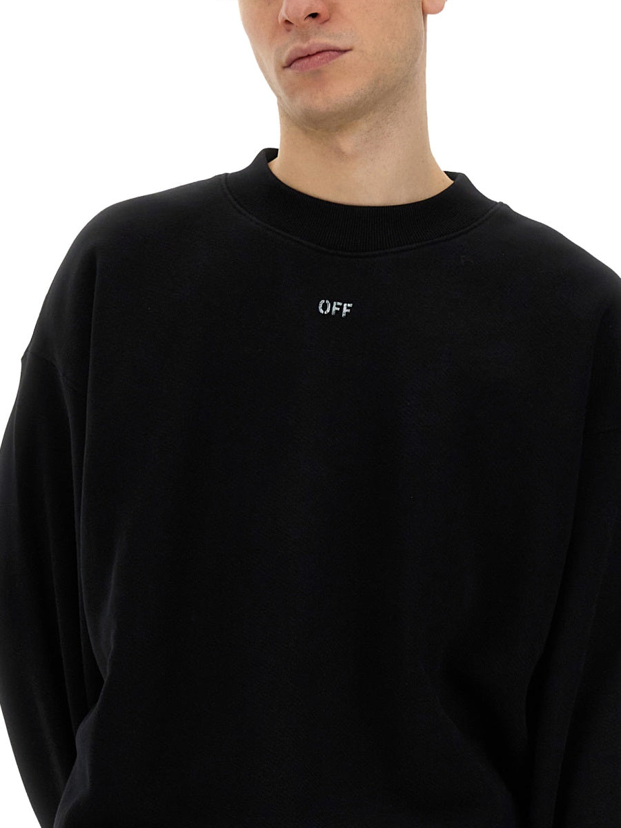 Off-White Sweatshirts - Black | Wanan Luxury