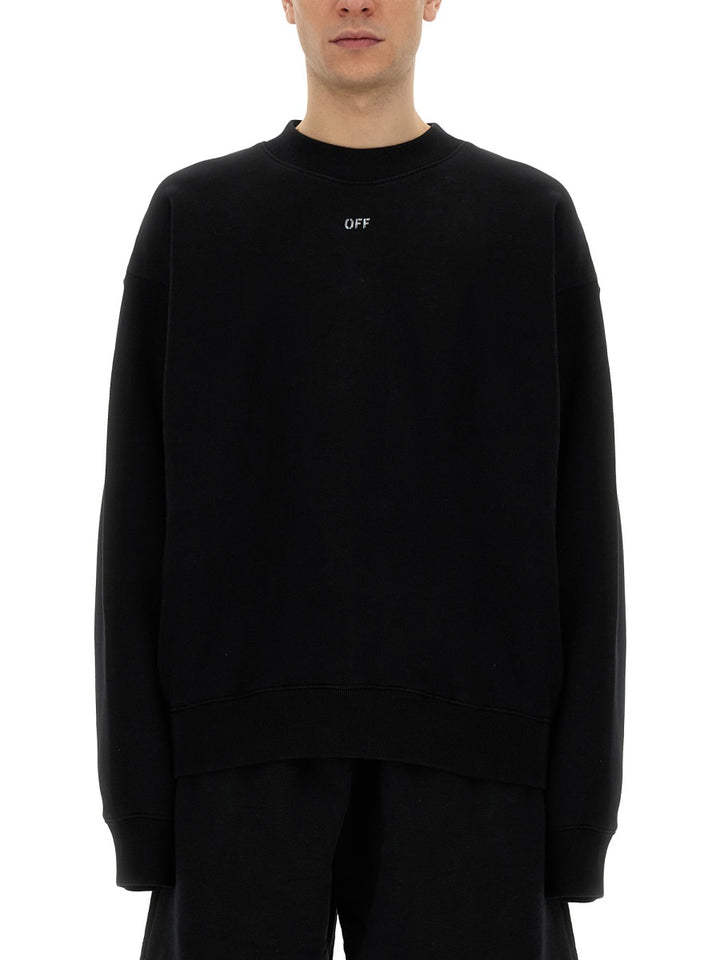 Off-White Sweatshirts - Black | Wanan Luxury