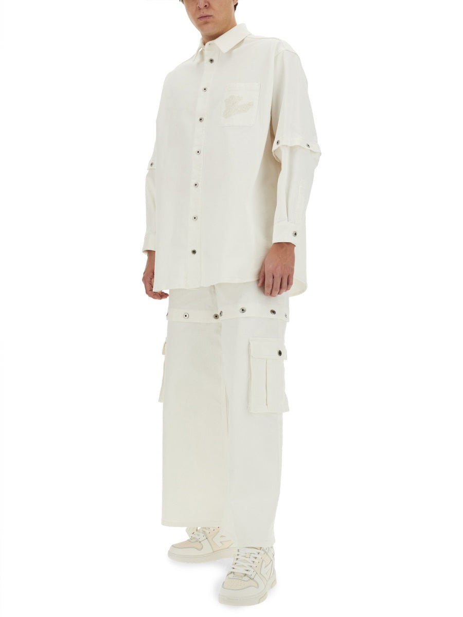 Off-White Denim - White | Wanan Luxury