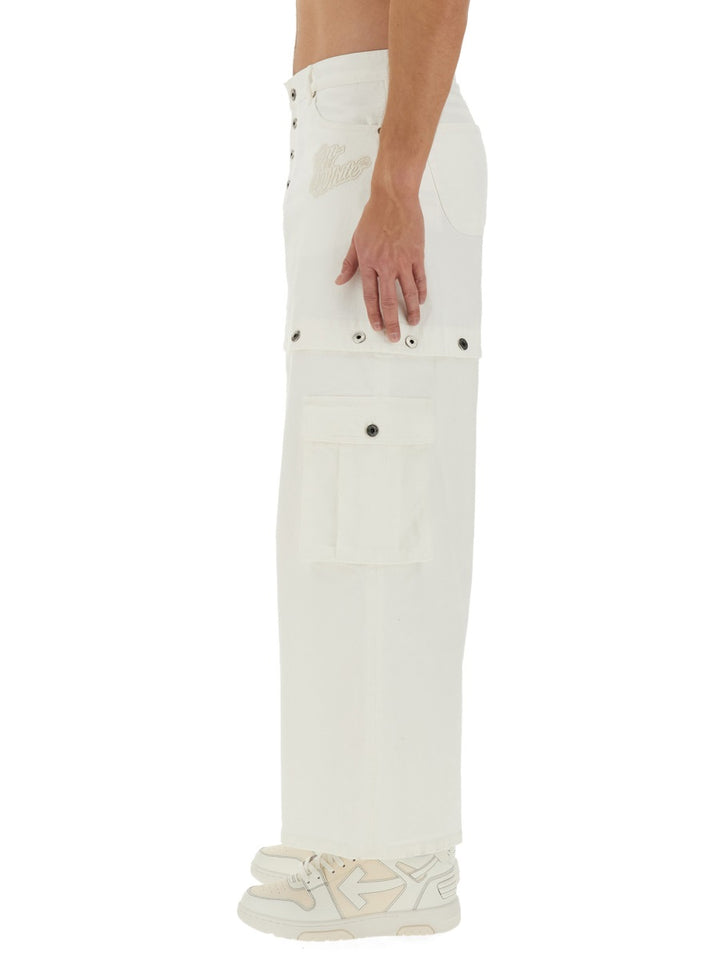 Off-White Denim - White | Wanan Luxury