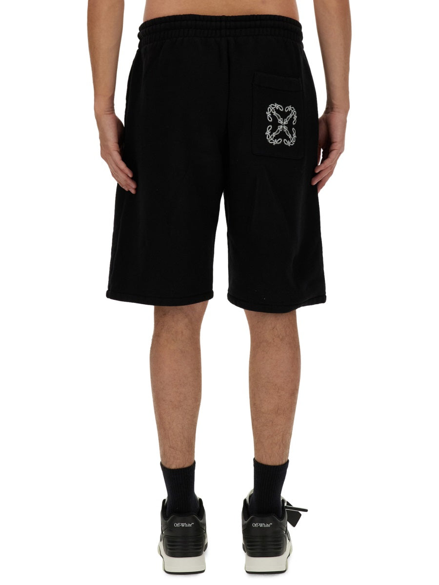 Off-White Shorts - Black | Wanan Luxury