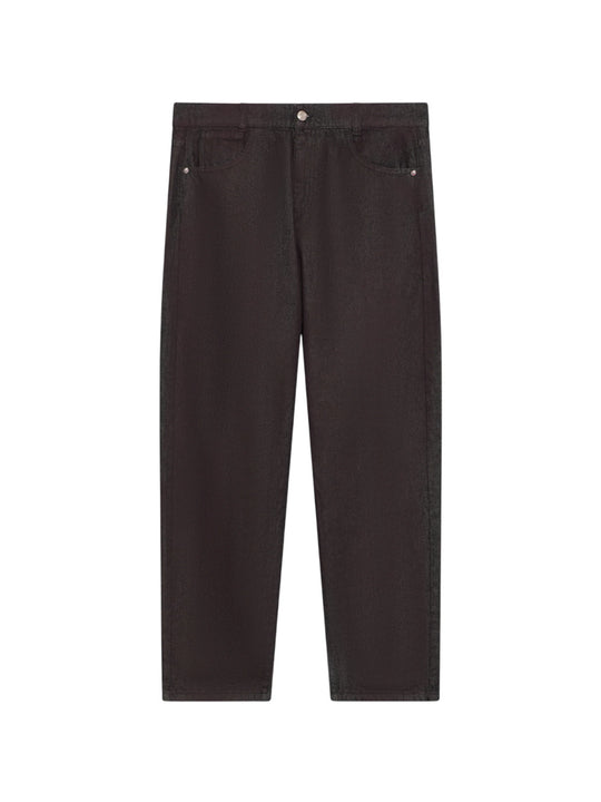 Sprayed Denim Trousers