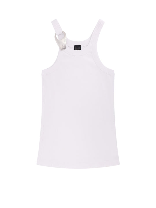 Stretch Cotton Reimagine Pinko X Patrick Mcdowell Tank Top