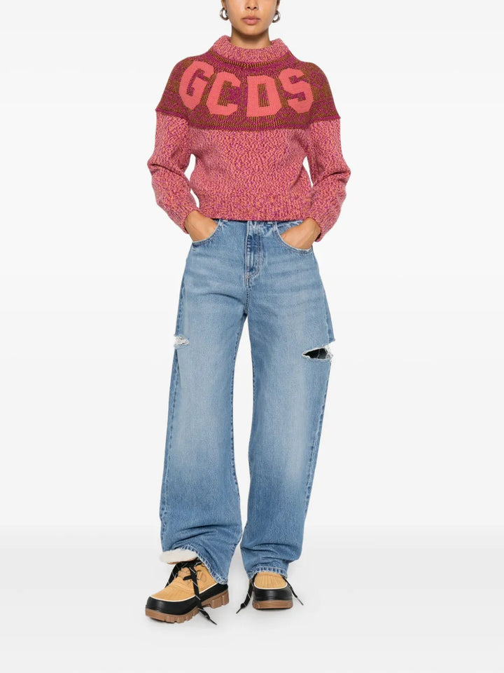 Gcds SWEATER - Red | 8e50b5e0090cf7801d928feb44612983b43316c6