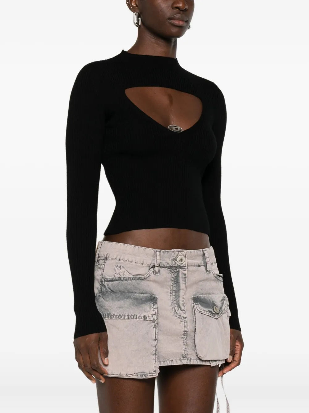 Diesel SWEATER - Black | 42b7c10dceee4e07e5f226f7c83fa17e5bb6c695