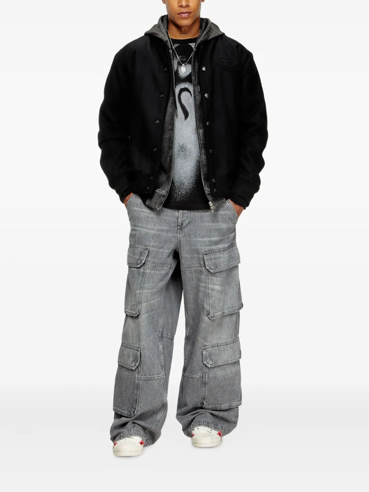 Diesel JACKET - Black | 8b013f63a8879e1e6e6d14286d99b6d0cd2bef9b