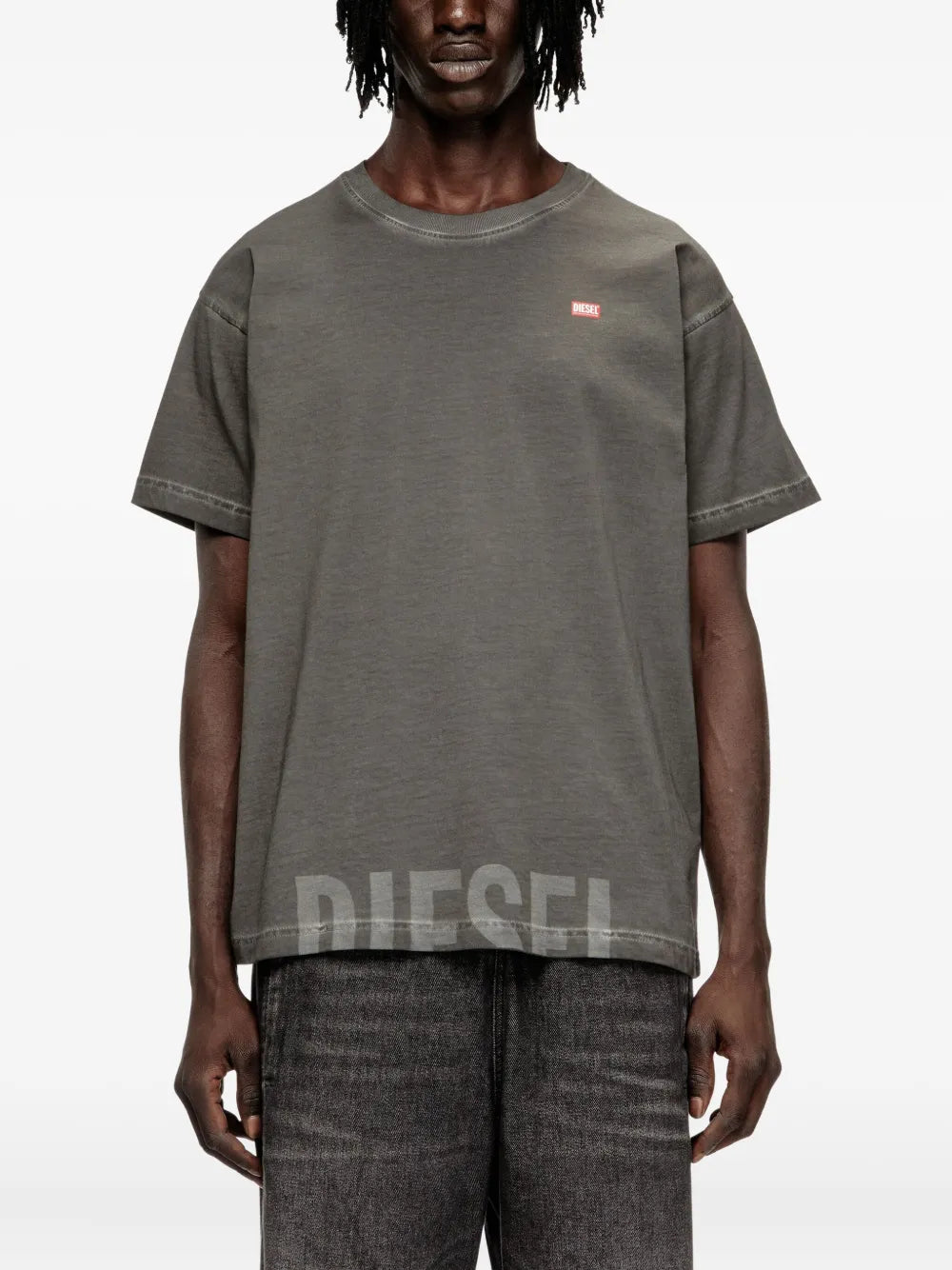 Diesel TSHIRT - Grey | 1b8836bd93502059b2f0fe9bbc347f3bf089e952