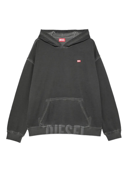 Hoodie With Embroidered Logo