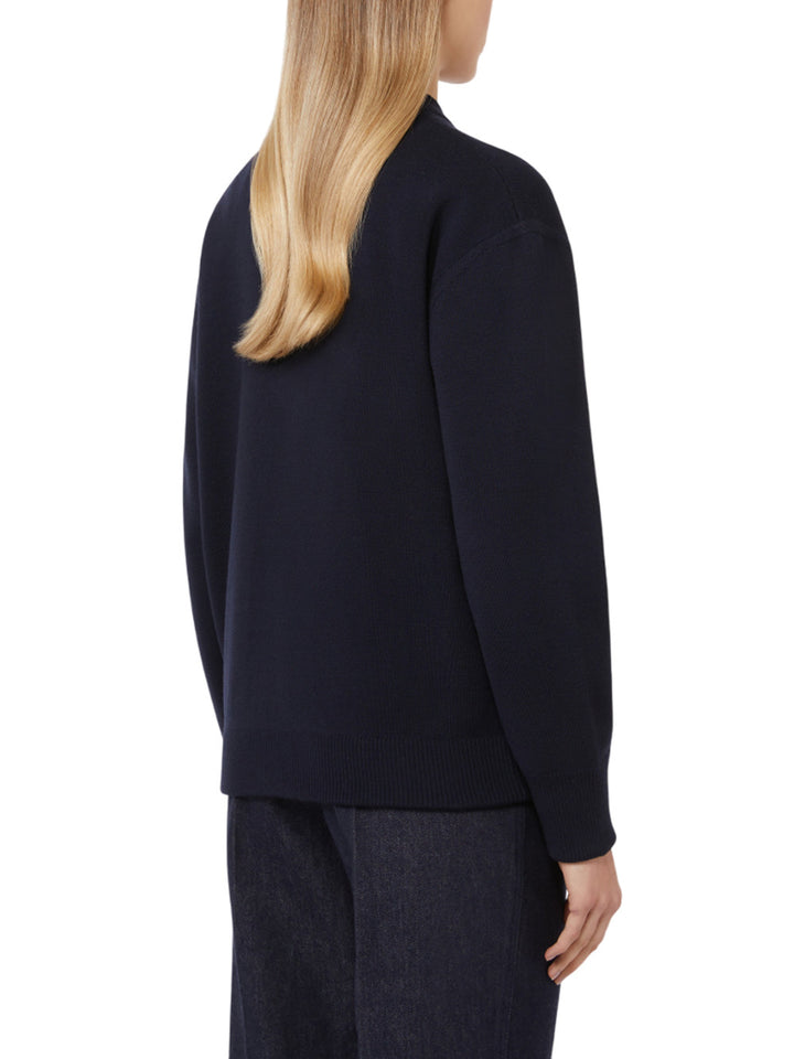 Max Mara SWEATER - Blue | 7cf50cb63da3302ae83d5f3b4ebc38220092cba4