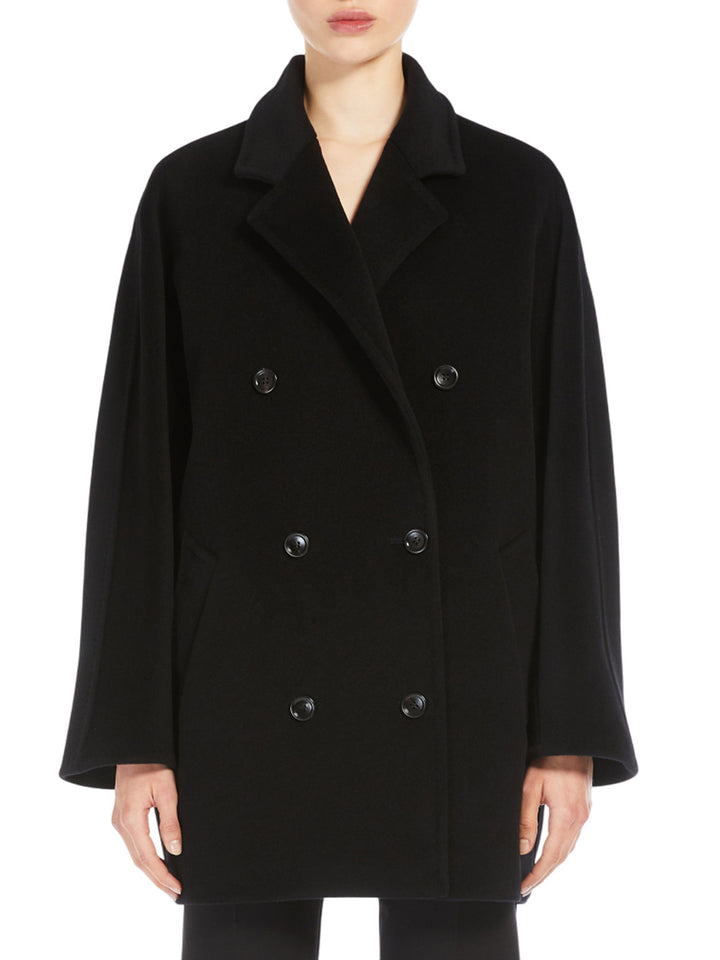 Max Mara Cape - Black | be8b9a041c4b102eba93b95be8b24521622e6379