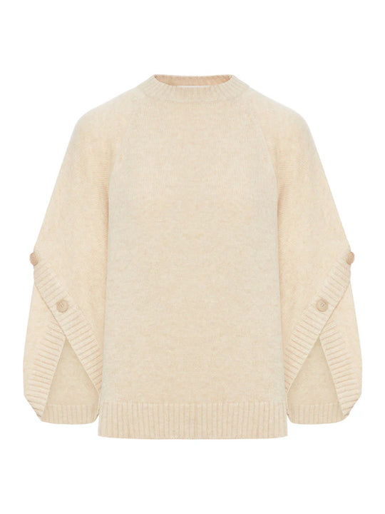 Oversized Wool And Cashmere Sweater