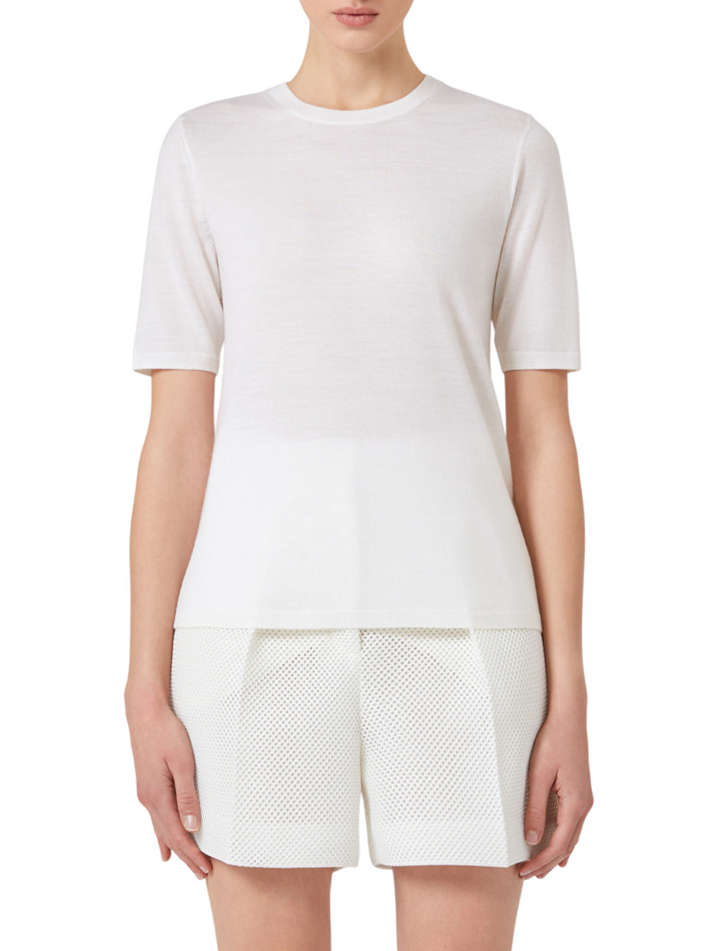 Max Mara SWEATER - White | d1315376d67b9c04f1ded1d7e4faed2bf91ae266