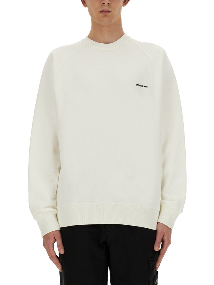 Stone Island Sweatshirts - White | Wanan Luxury