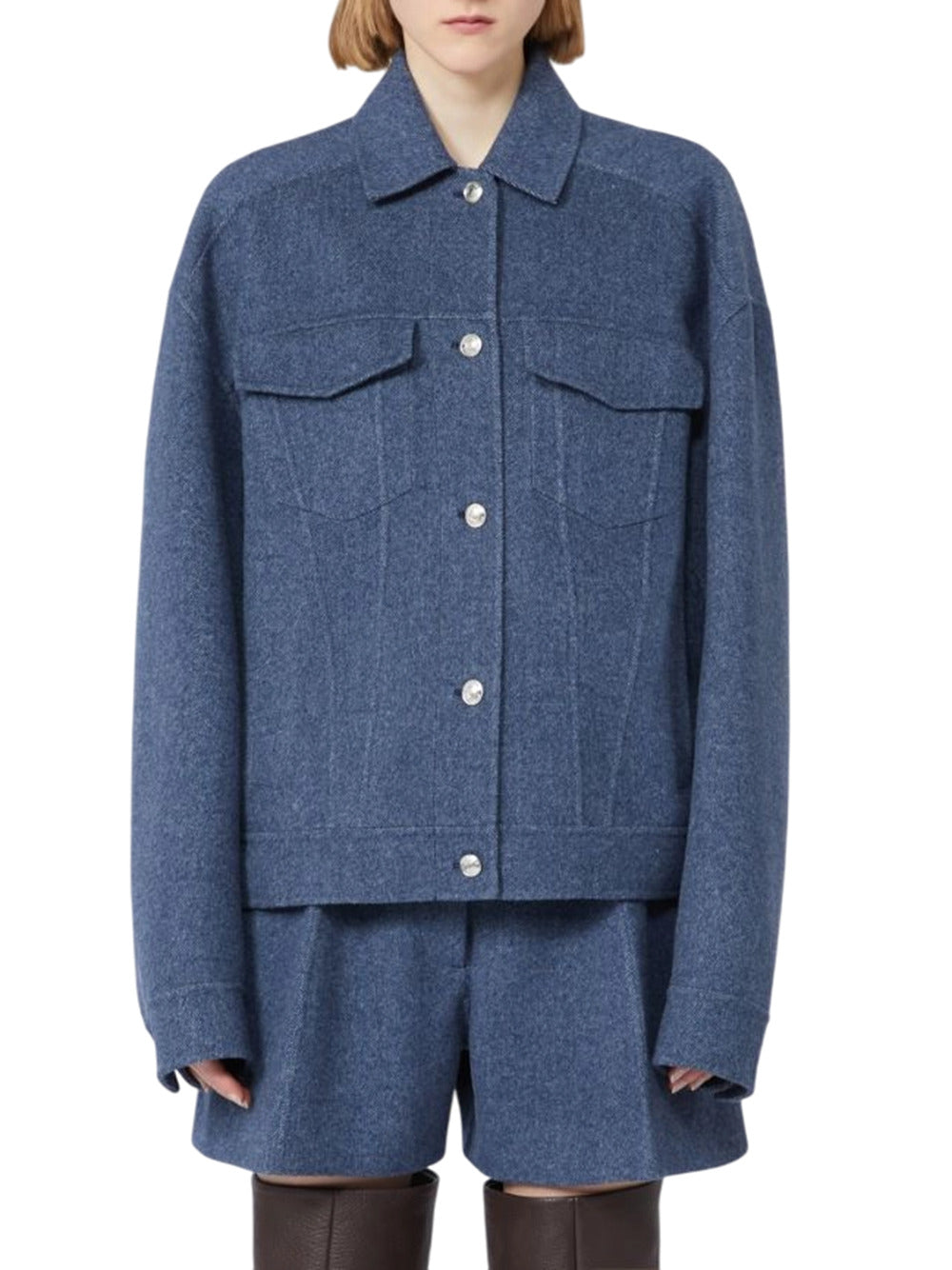 Sportmax JACKET - Blue | 44cdefd9dd54d3e662725cda6d3f67b69ca51245