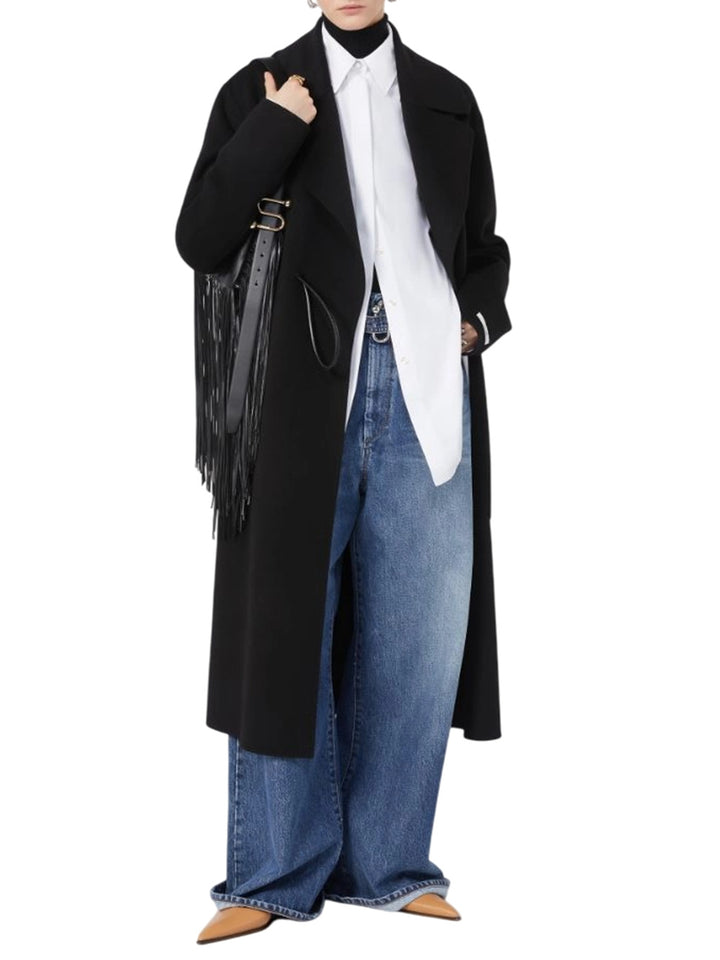 Sportmax COAT - Black | da7ae0aa88cb6ac6dc3ca66a51922c1eaba727d1