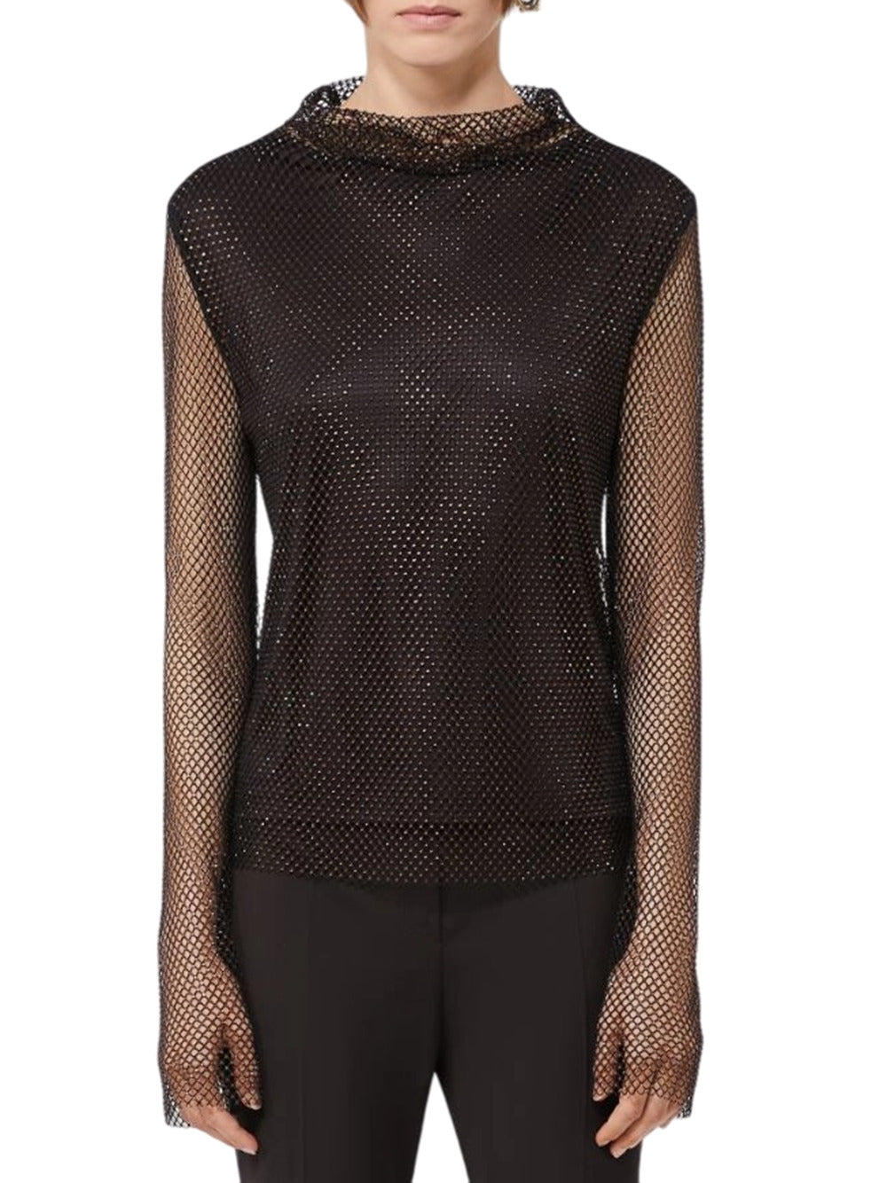 Sportmax TOPS - Black | 9dea2c7f07c95fe186081ca46c349dc254109fb1