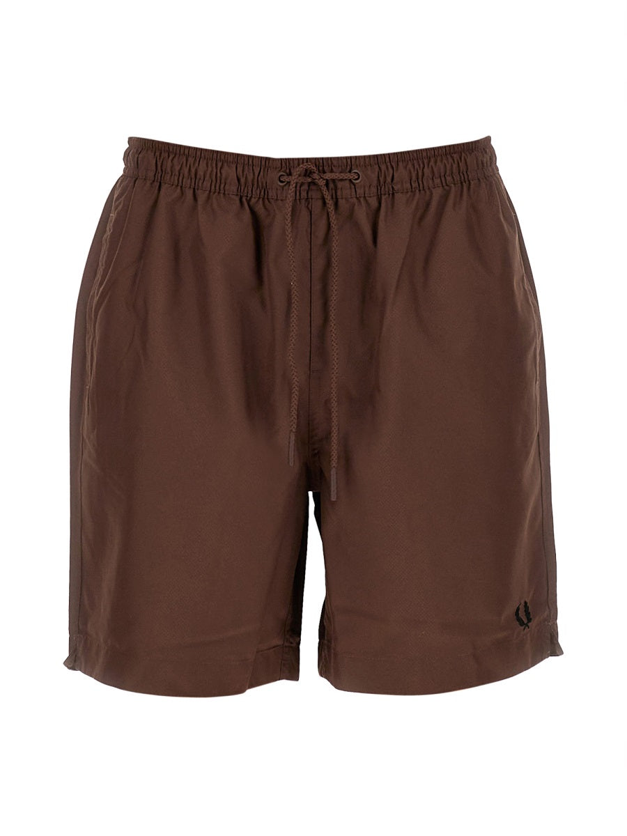 Fred Perry Swimwears - Brown | Wanan Luxury