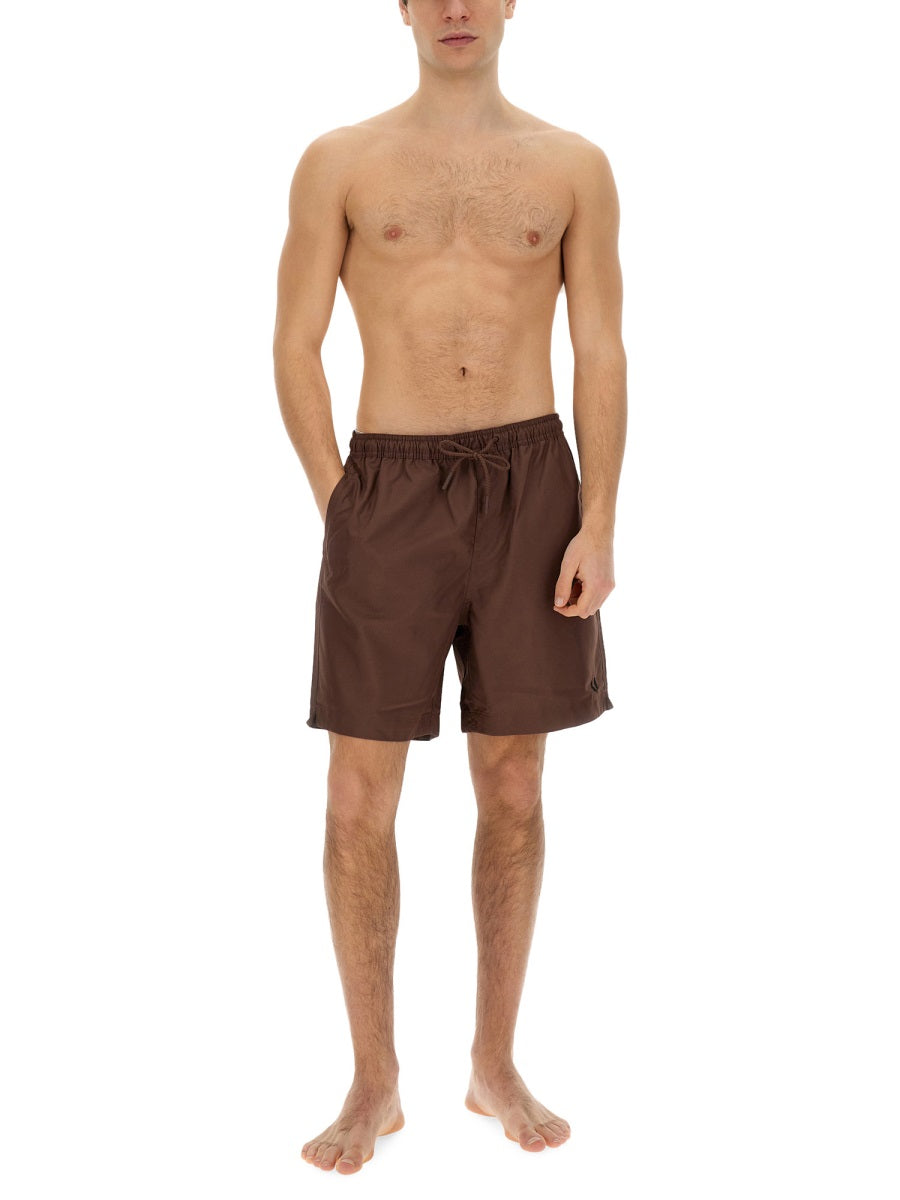 Fred Perry Swimwears - Brown | Wanan Luxury