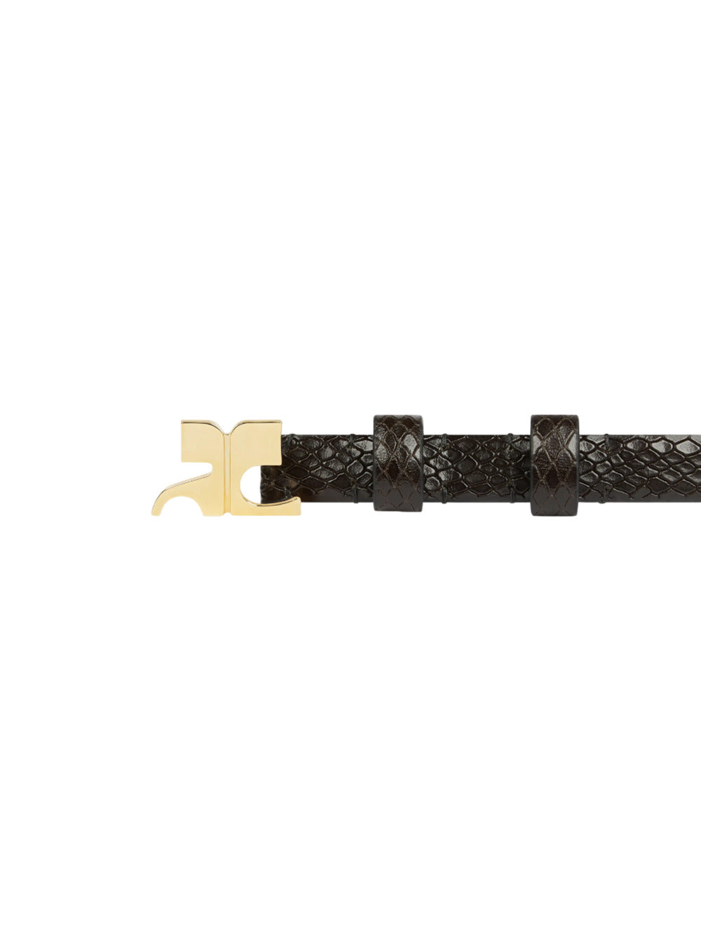Courreges BELT - Brown | e4a8b65467bec8aa9dcd66a5c7564a3eb9505028