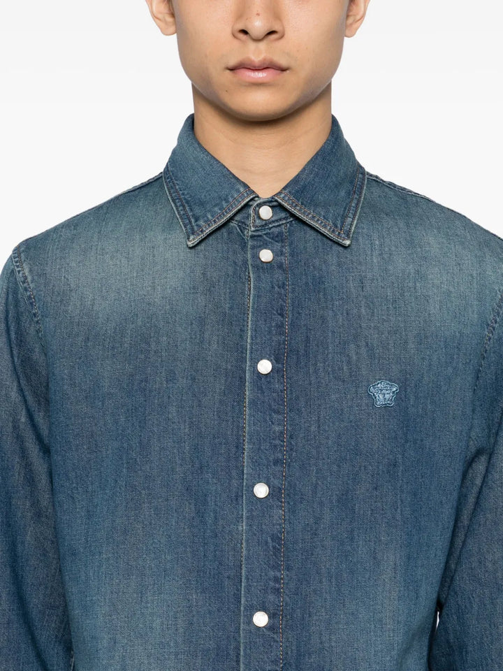 Versace SHIRT - Blue | e05fa212011333484d6f7b31eafcb9cf64caa61f