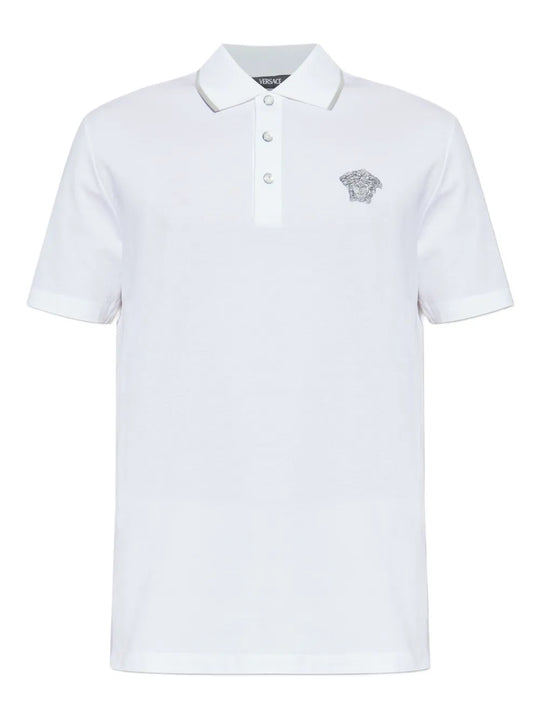 Polo Shirt With Embroidered Logo