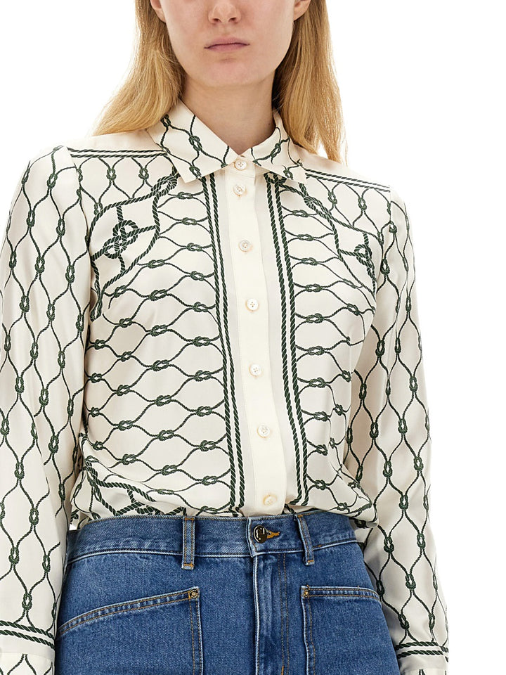 Tory Burch Shirts - Green | Wanan Luxury