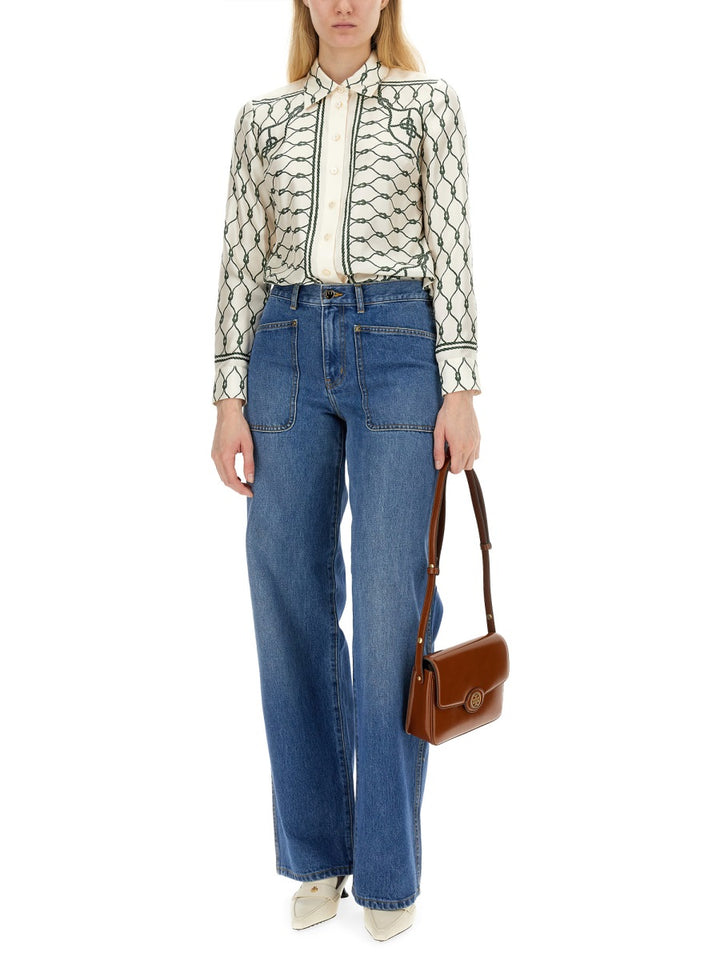 Tory Burch Shirts - Green | Wanan Luxury