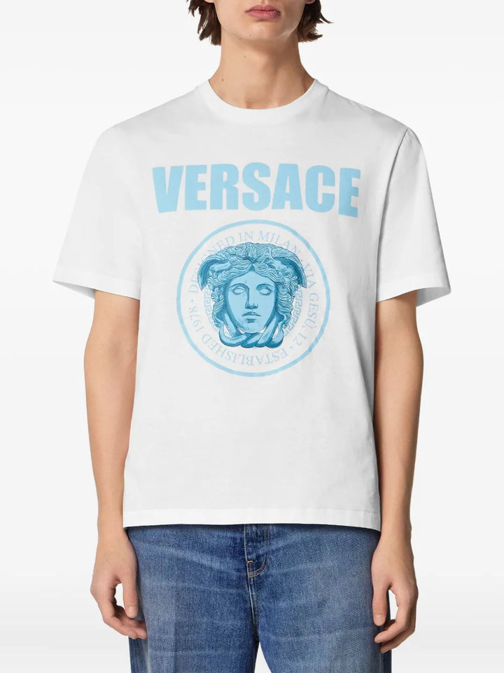 Versace TSHIRT - White | e73c04304dd8d76f11171cf3f3ad657f3df8ea43