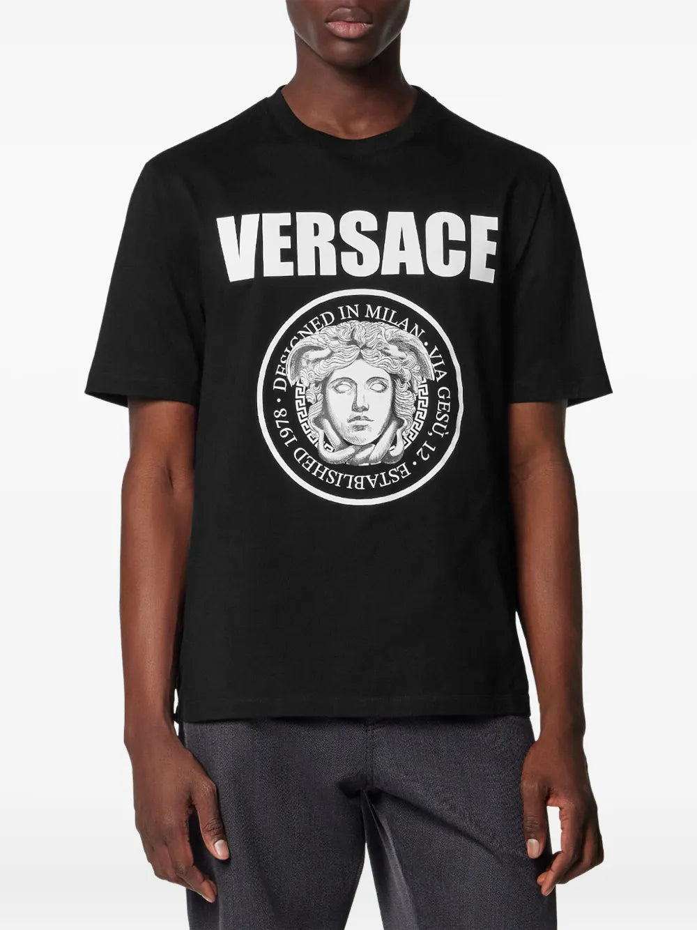 Versace TSHIRT - Black | b5e0ff07c46bf4950e73b90b67ef415e60134df9