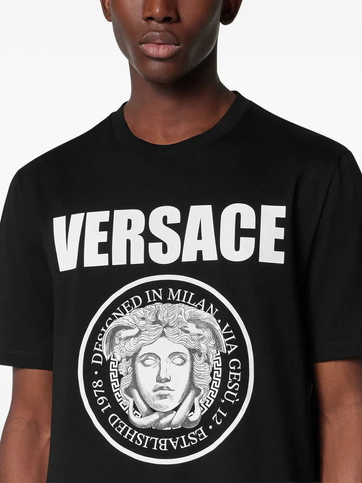 Versace TSHIRT - Black | e8fe4715cfab24c2a58f6ad660db609c25522cac