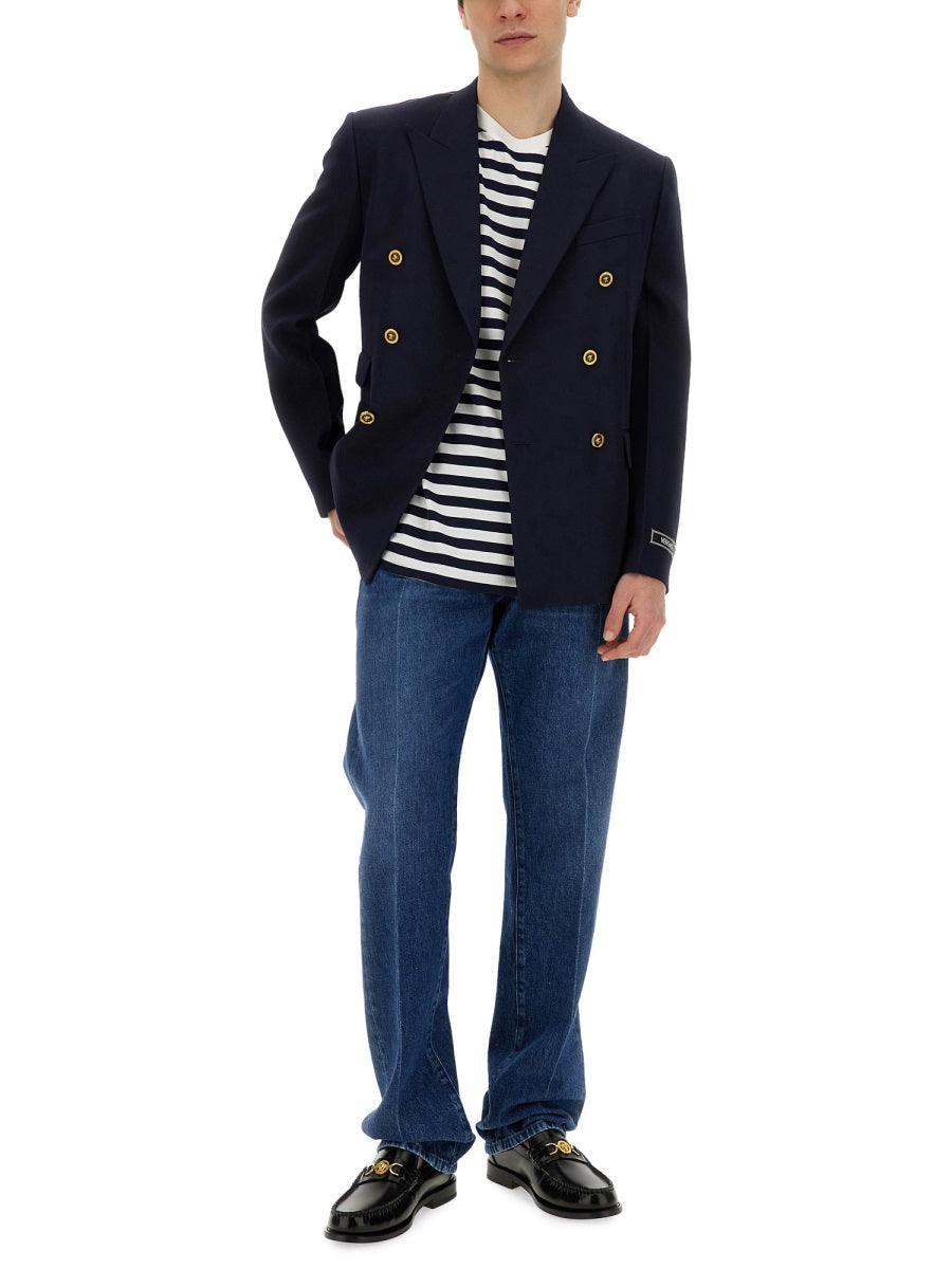 Versace Jackets - Blue | Wanan Luxury