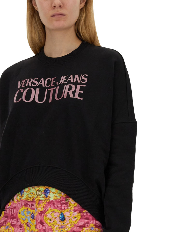 Versace Jeans Couture Sweatshirts - Black | Wanan Luxury