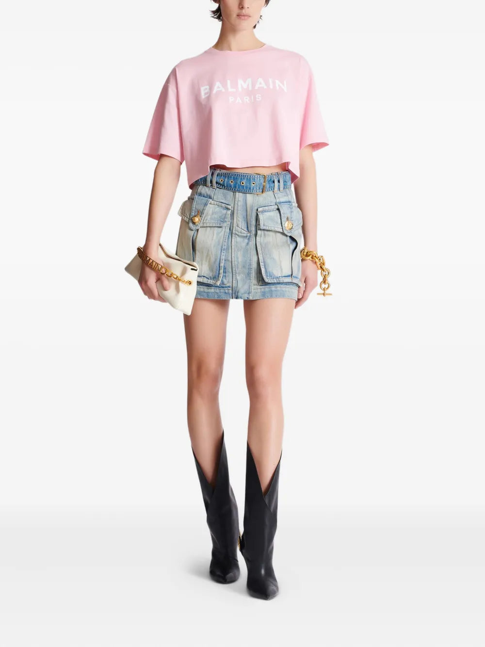Balmain T-shirts - Pink & Purple | db78343539b26072d029c272ff96292560818f5d