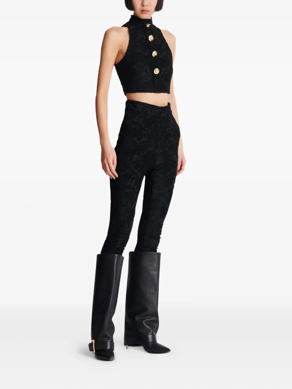 Balmain TOP - Black | e91bef2eb64f06a1e57b06ad876dcca04395994e