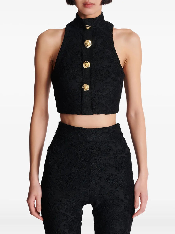Balmain TOP - Black | e148c45cf8afeb7d307c5308a4a255648a4d73b8