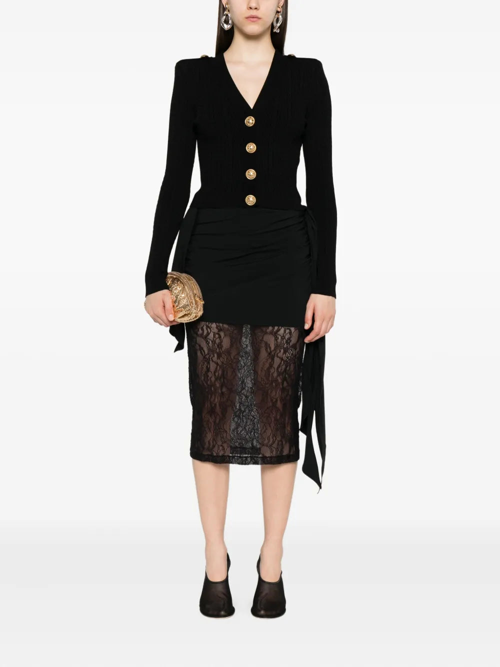 Balmain SWEATER - Black | 2a318303e0fb8b4b632a89f47b95f9d66978a76c