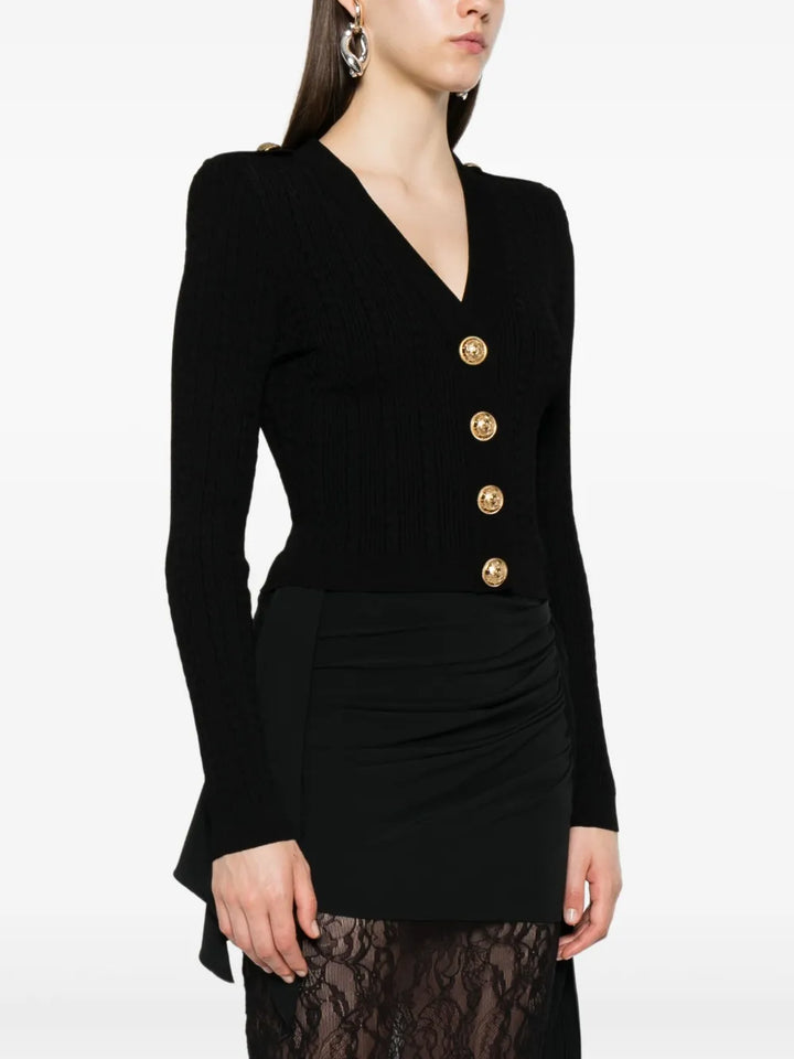 Balmain SWEATER - Black | e1812a3ae667c65b08bad788678b8967dc89d9d9