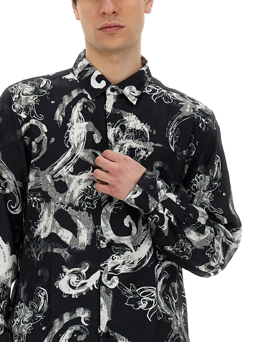Versace Jeans Couture Shirts - Black | Wanan Luxury