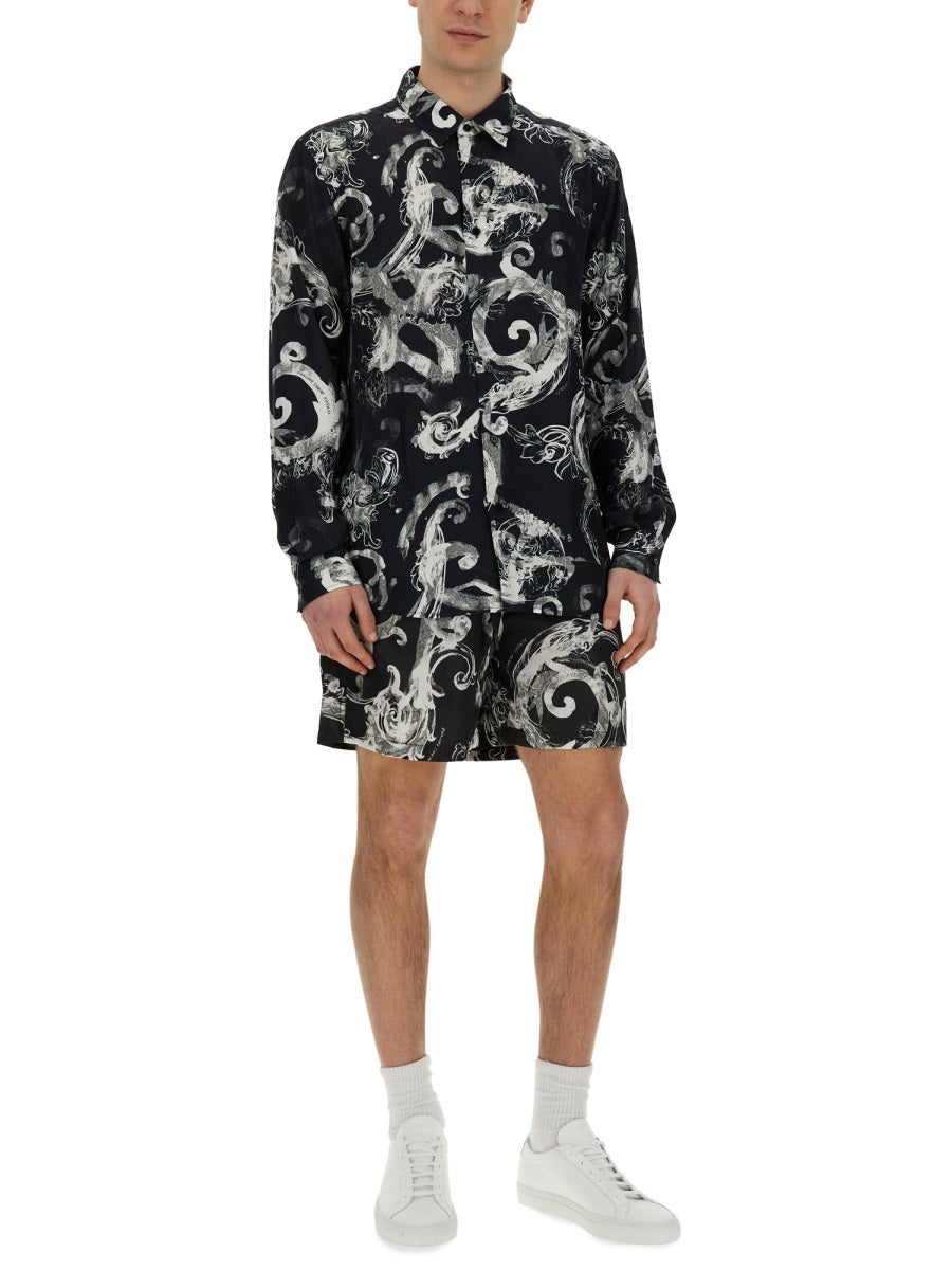 Versace Jeans Couture Shirts - Black | Wanan Luxury