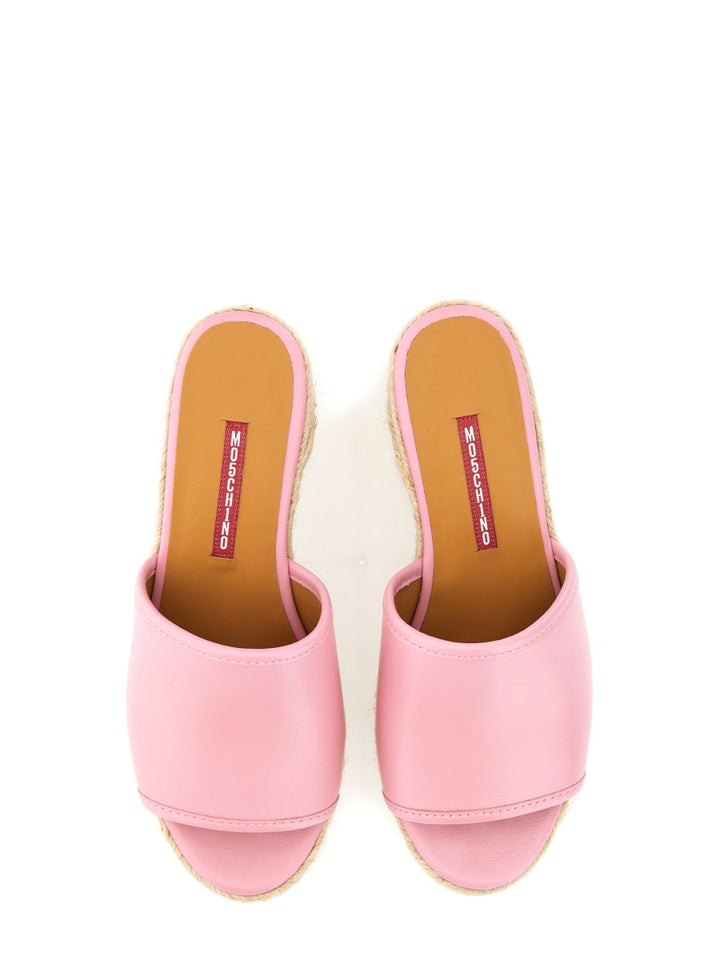 Moschino Jeans Sandals - Pink | Wanan Luxury