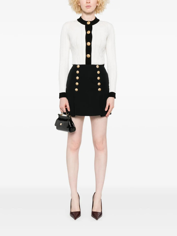 Balmain SKIRT - Black | b41f7c4dc64f9de0fc3bb20d2828b01d7a51226b