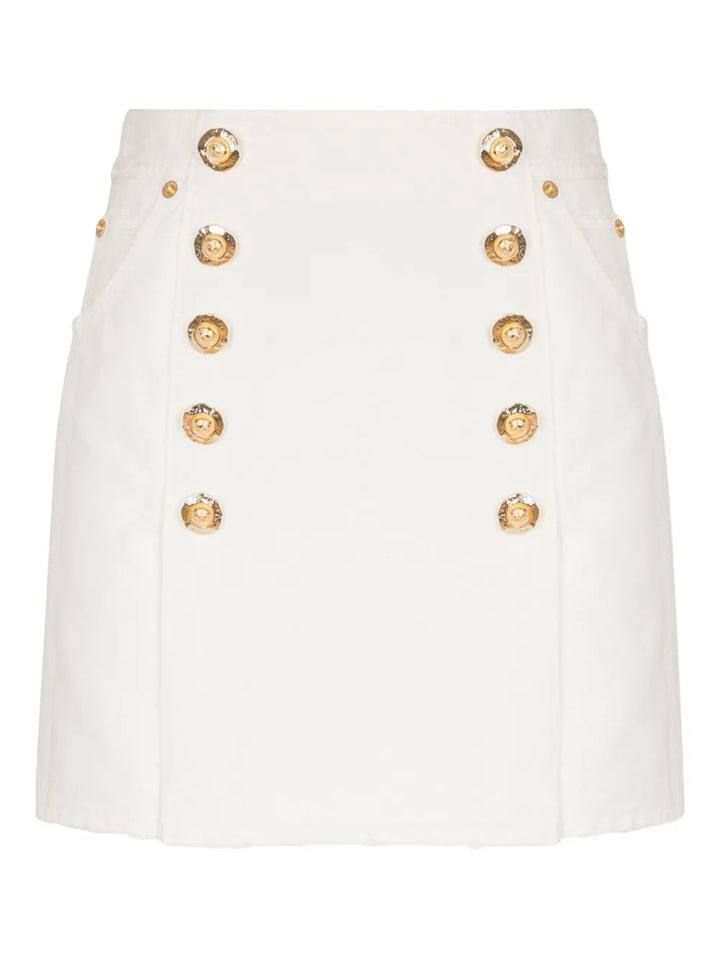 Balmain SKIRT - White | db824ea9e74a866c8694e547994d6418c9935a20