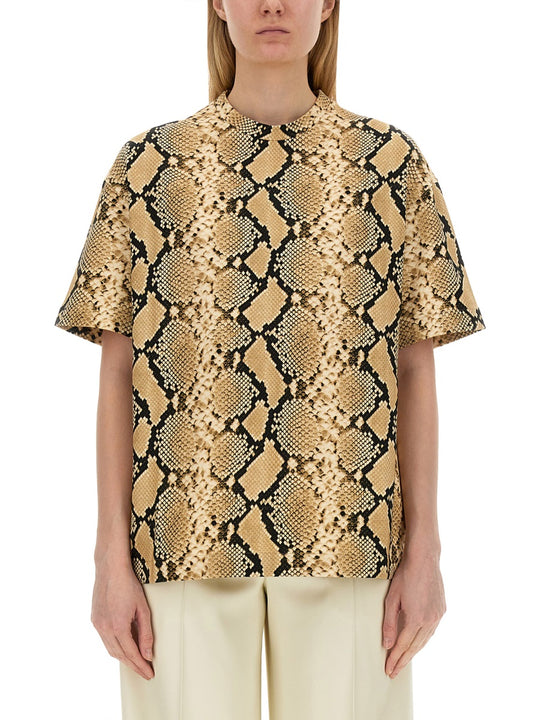 T-Shirt With Animal Pattern