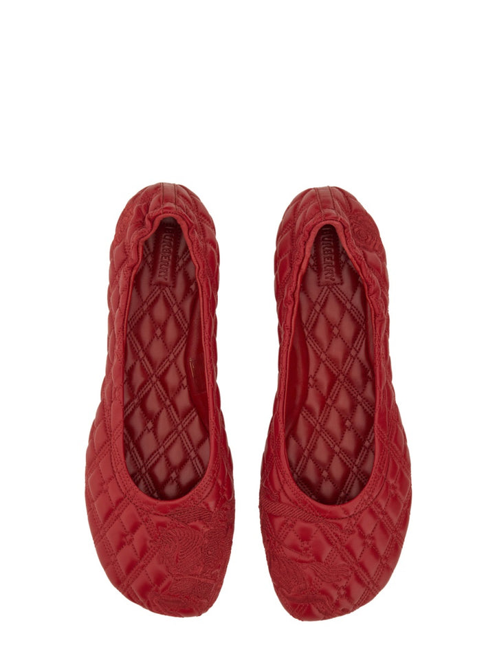 Burberry Flat Shoes - Red | Wanan Luxury