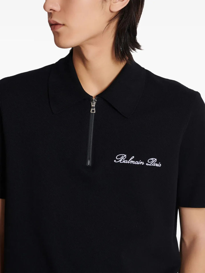 Balmain POLO - Black | 83f3365b53cf9d8d95a8098046f0da03a56ba304