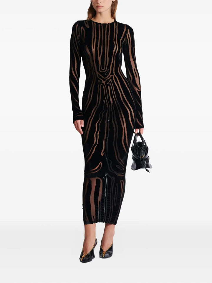 Balmain DRESS - Black | dffd88e45a1e0314b794319296de147021e43f42